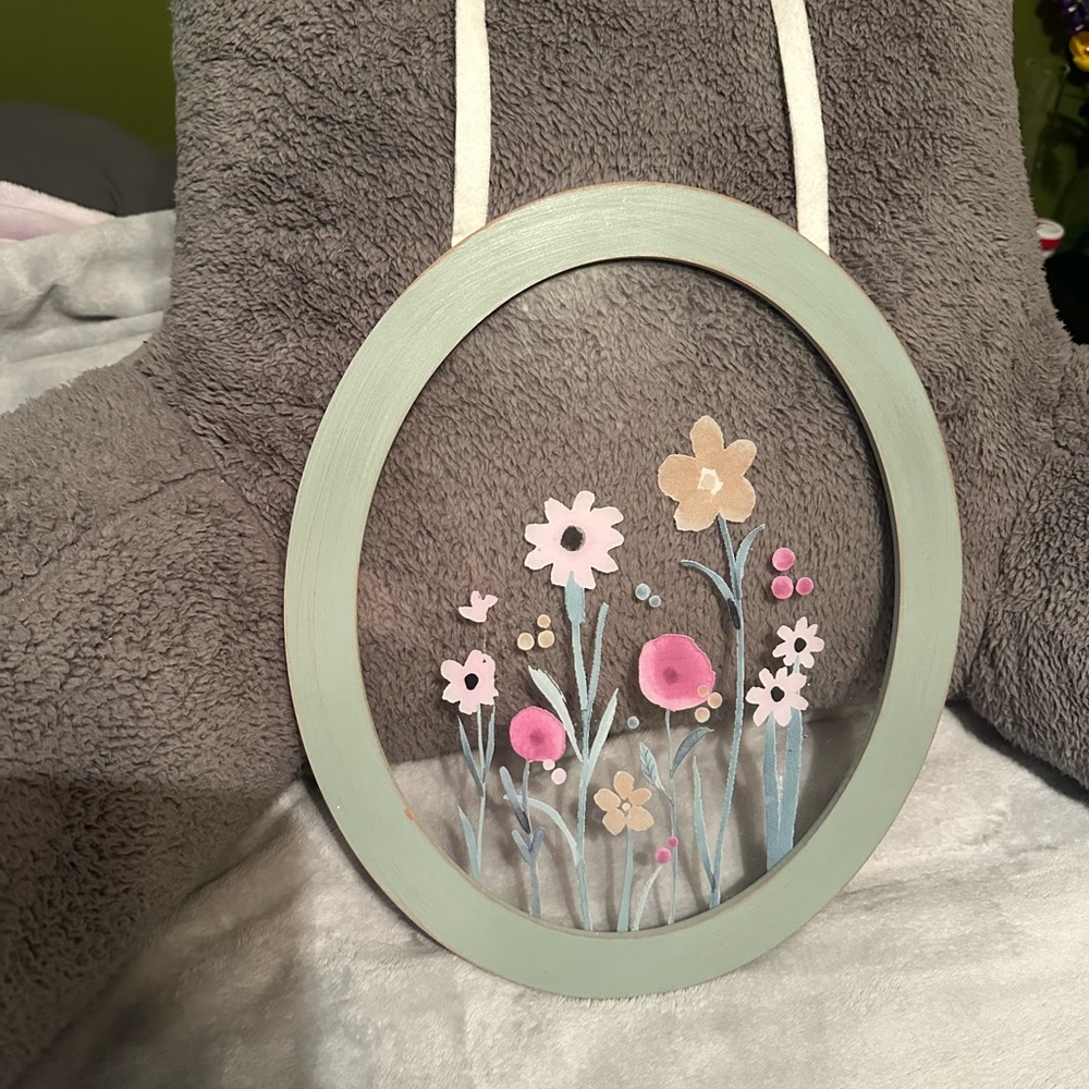 Hobby Lobby Pastel Floral Hanging Decor
